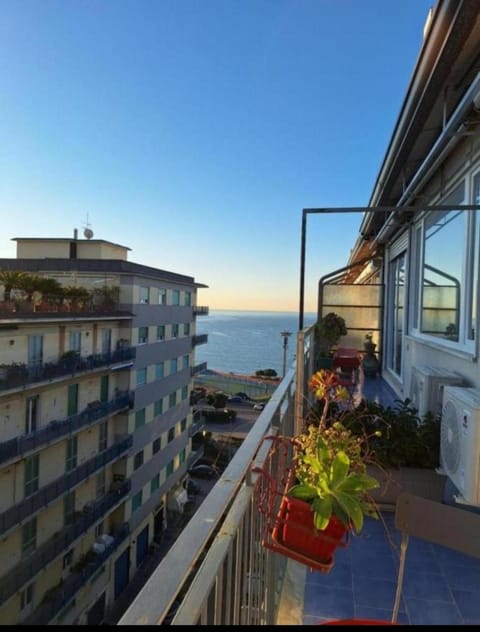 Property building, Day, Natural landscape, View (from property/room), Balcony/Terrace, Sea view