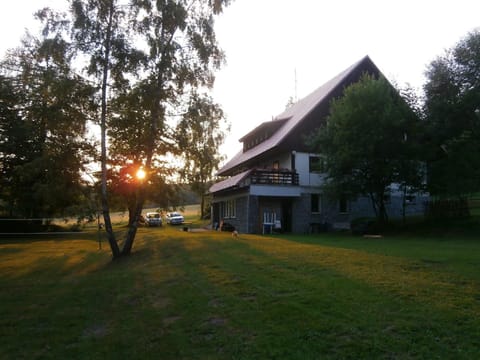 Property building, Neighbourhood, Sunset