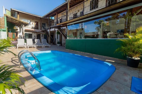 Patio, Pool view, Swimming pool, sunbed