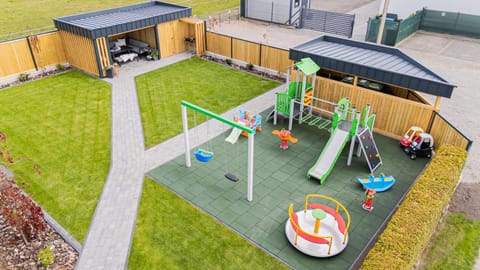 Spring, Day, Children play ground, Garden, Garden view