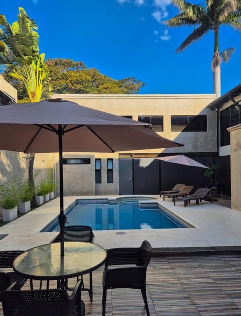 Patio, Day, Pool view, Swimming pool, sunbed
