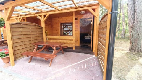 Domki Letniskowe Korona Nature lodge in West Pomeranian Voivodeship, Poland