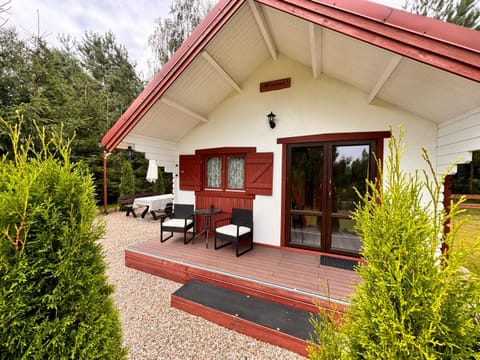 Hubertówka Czapiewice Nature lodge in Pomeranian Voivodeship