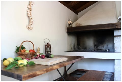 BBQ facilities, fireplace