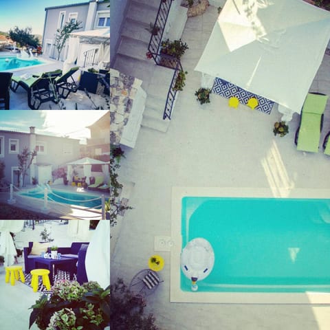 Bird's eye view, Pool view