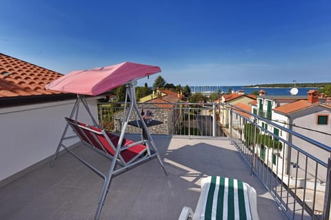 Day, Natural landscape, View (from property/room), Balcony/Terrace, Sea view, sunbed