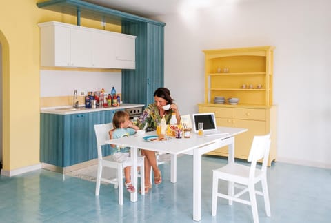 Kitchen or kitchenette, Dining area