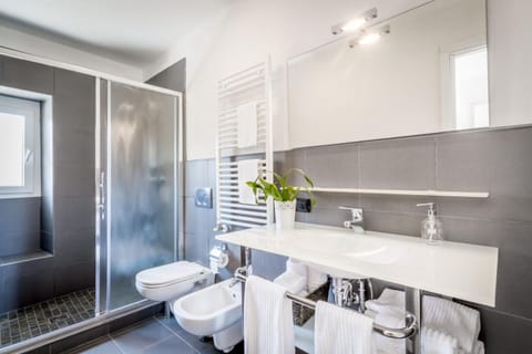 Shower, Toilet, Bathroom, bidet, towels