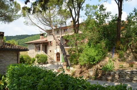 Property building, Spring, Natural landscape, Garden, Garden view