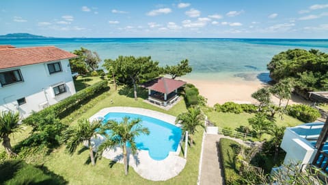 Day, Natural landscape, Bird's eye view, Garden, Lounge or bar, Beach, Beach, On site, Pool view, Sea view, Swimming pool, Swimming pool