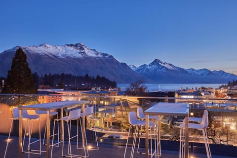 Winter, Balcony/Terrace, On site, Lake view, Mountain view, Sunset