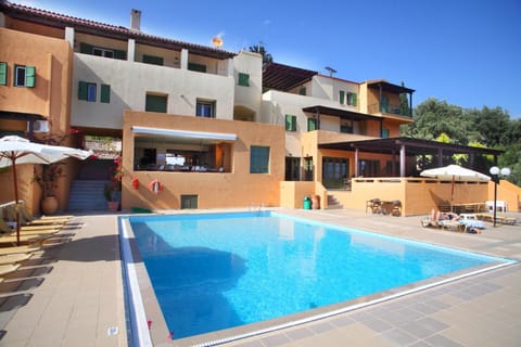 Facade/entrance, Swimming pool