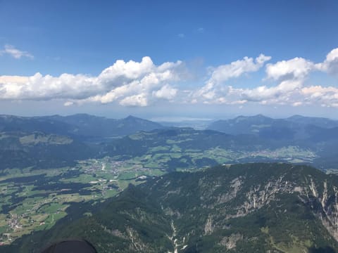 Day, Natural landscape, Bird's eye view, Mountain view
