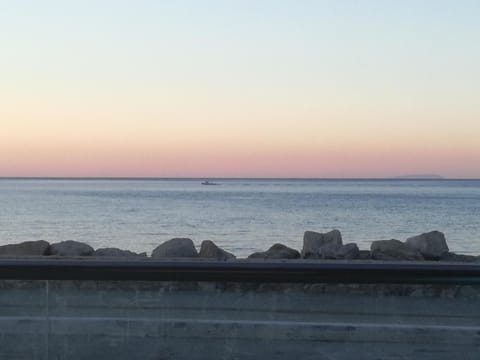 Natural landscape, Sea view, Sunset