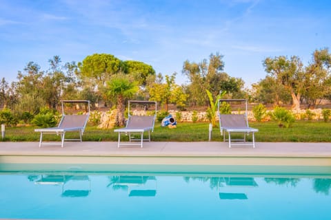 Spring, Garden, Pool view