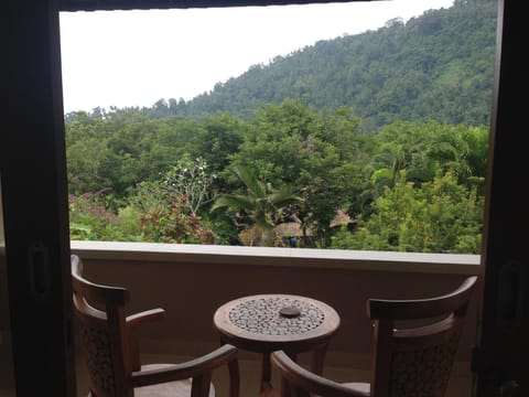 Balcony/Terrace, Garden view, Mountain view
