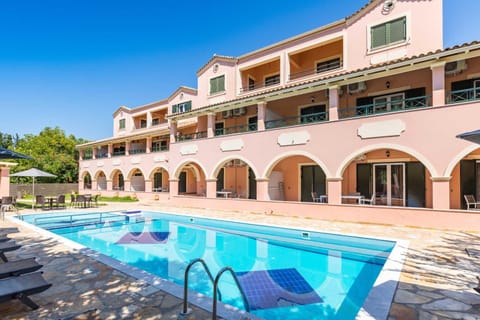 Property building, Pool view, Swimming pool