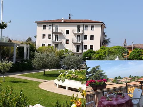 Property building, Garden view