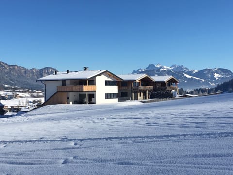 Property building, Day, Winter