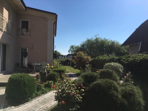 Property building, Garden view