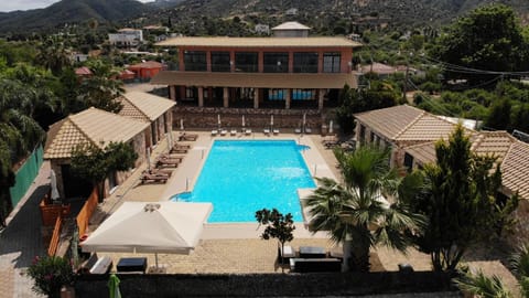 Property building, Natural landscape, Swimming pool