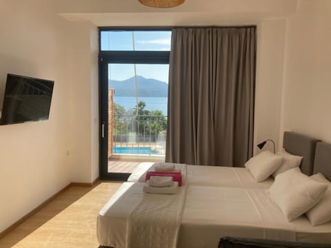 Bedroom, Sea view