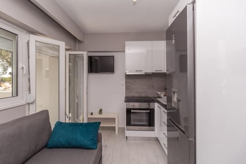 Kitchen or kitchenette, Living room