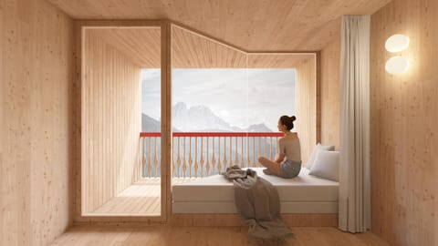 Photo of the whole room, Bedroom