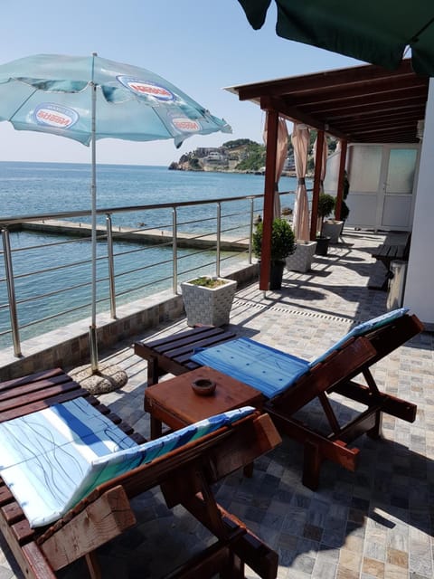 Patio, Summer, Beach, Sea view