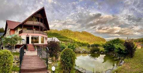 Property building, Natural landscape, Garden view