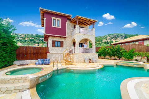 Property building, Patio, Pool view, Swimming pool