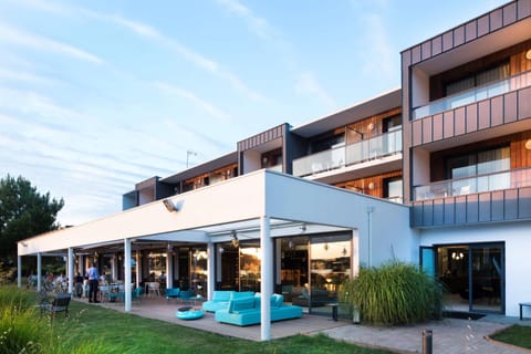 Property building, On site