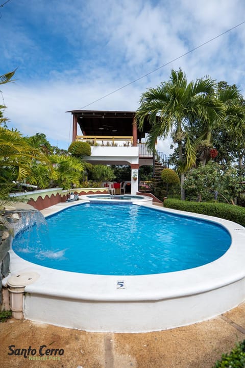 Property building, Day, Garden, Garden view, Pool view, Swimming pool