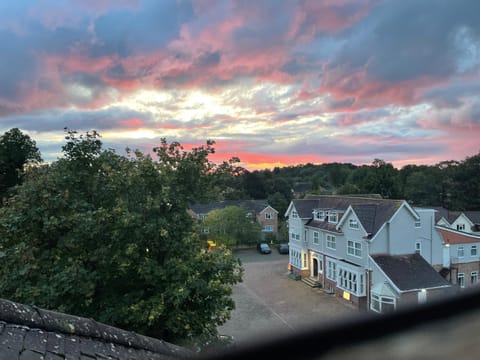 Property building, Sunset