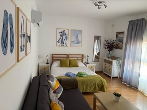 Living room, Bedroom