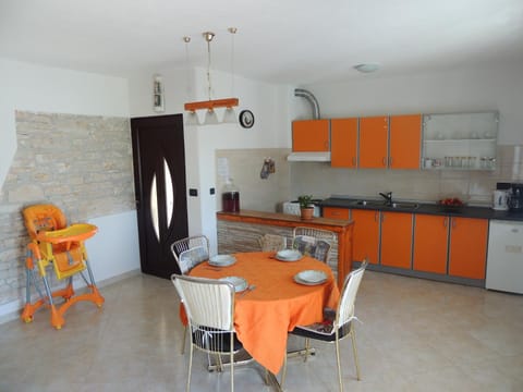 Kitchen or kitchenette, Dining area