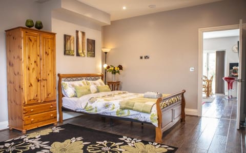 Bed, Photo of the whole room, Bedroom, towels, wardrobe