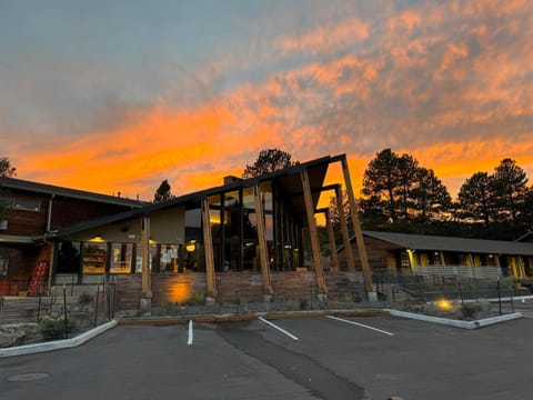 Property building, Sunset