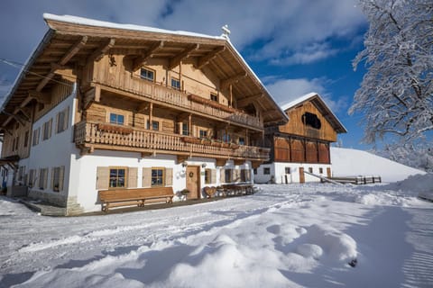 Property building, Day, Winter