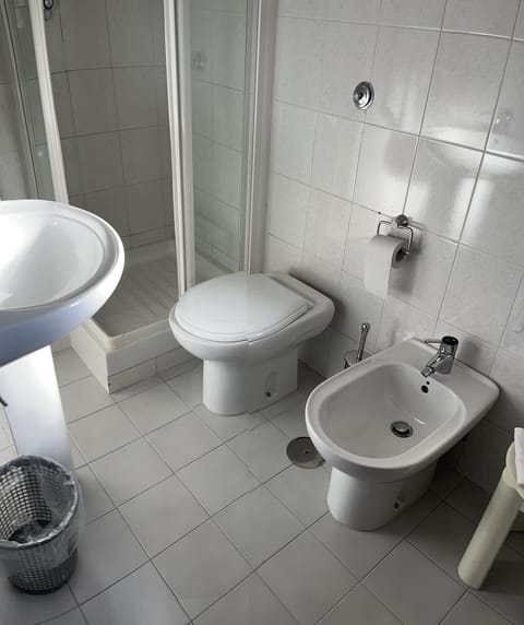 Shower, Bathroom, bidet, hair dryier