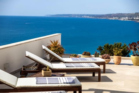 Day, View (from property/room), Balcony/Terrace, Sea view, sunbed
