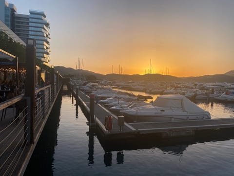 Sea view, Sunset