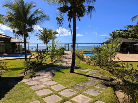 Natural landscape, Garden, Garden view, Sea view