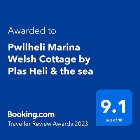 Pwllheli Marina Welsh Cottage by Plas Heli & the sea House in Pwllheli