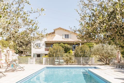 Property building, Pool view, Swimming pool