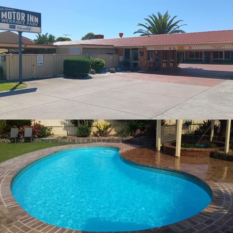 Property building, Pool view