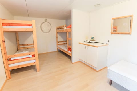 Photo of the whole room, bunk bed