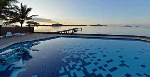 Pool view, Sea view, Swimming pool