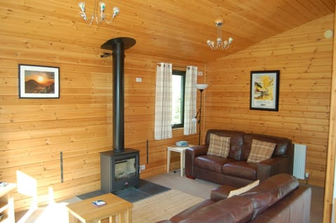 Luxury woodland Alder Lodge Nature lodge in Scotland