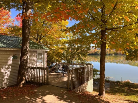 Spring, Day, Natural landscape, Lake view